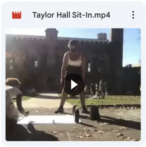 taylor hall sit in recording